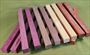 Blank #322 - Wood Blanks, Purpleheart, Yellowheart, Padauk & Black Walnut, Set of 16, 4 Each ~ 7/8 x 7/8 x 11 ~ $34.99